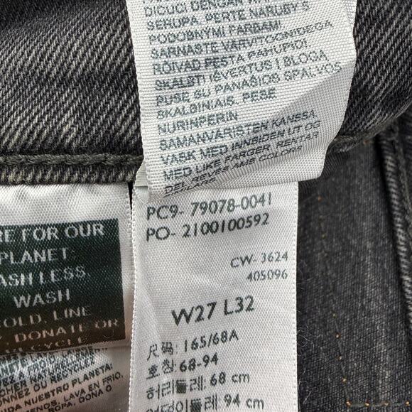 NWT LEVI'S Ribcage Straight Jeans 27 Broken Sunset - Picture 6 of 9